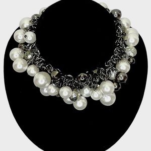 Bracelet with Faux Pearls
